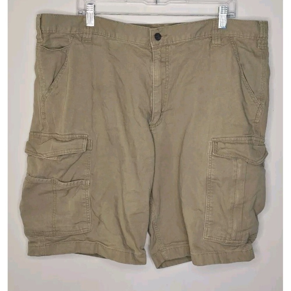 Carhartt Relaxed Fit Cargo Work Shorts Mens Size 42 Tan